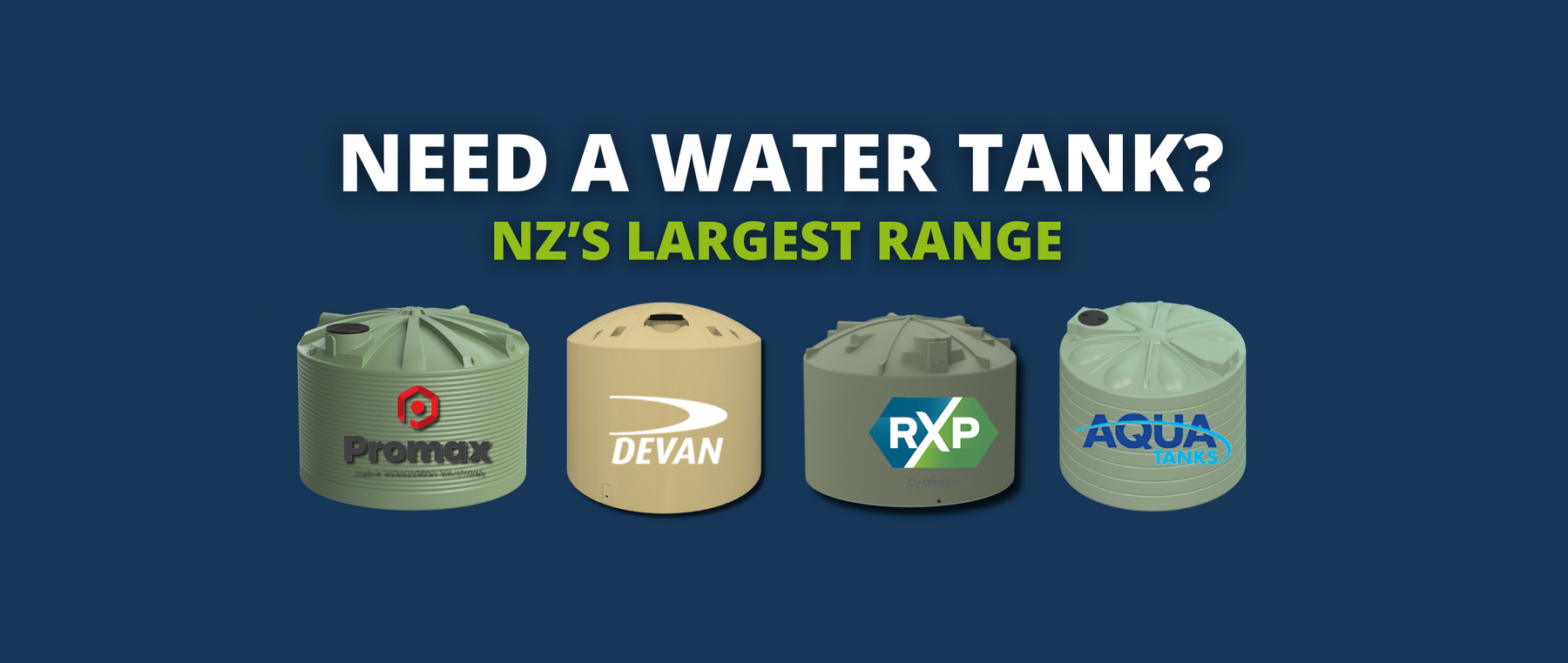 Looking for a plastic water tank for rainwater collection, irrigation, stock water or firefighting?