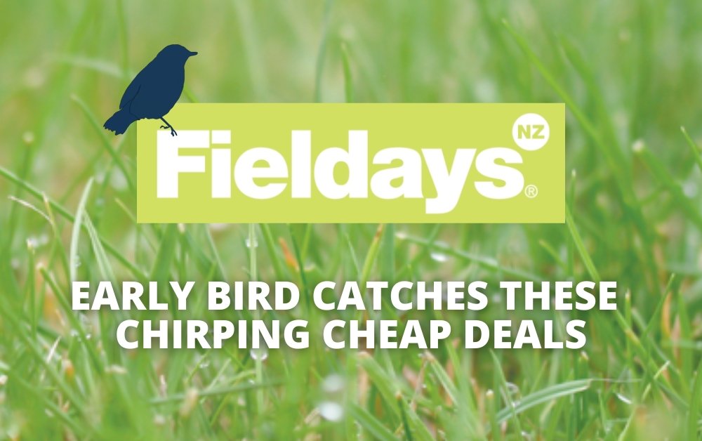 Fieldays Early Bird Sale - Rural Water