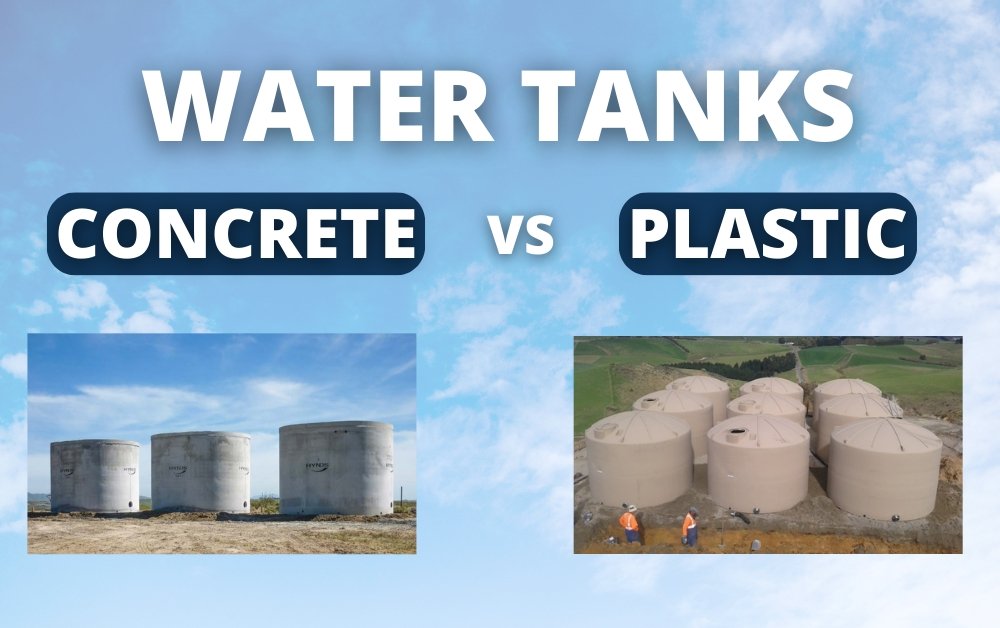 Concrete vs Plastic Water Tanks: We Compare - Rural Water