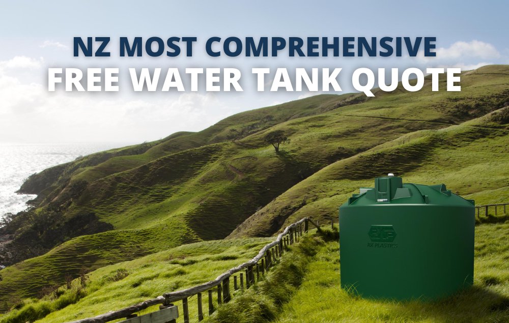 NZ's Most Comprehensive Free Plastic Water Tank Quote - Rural Water