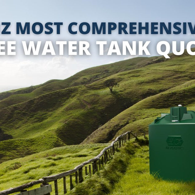NZ's Most Comprehensive Free Plastic Water Tank Quote - Rural Water